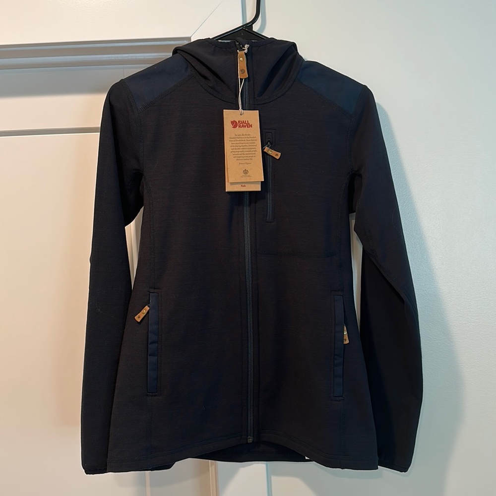 Fjallraven Women's Black Hoodie